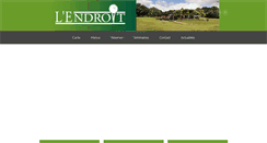 Desktop Screenshot of endroit-golf.fr